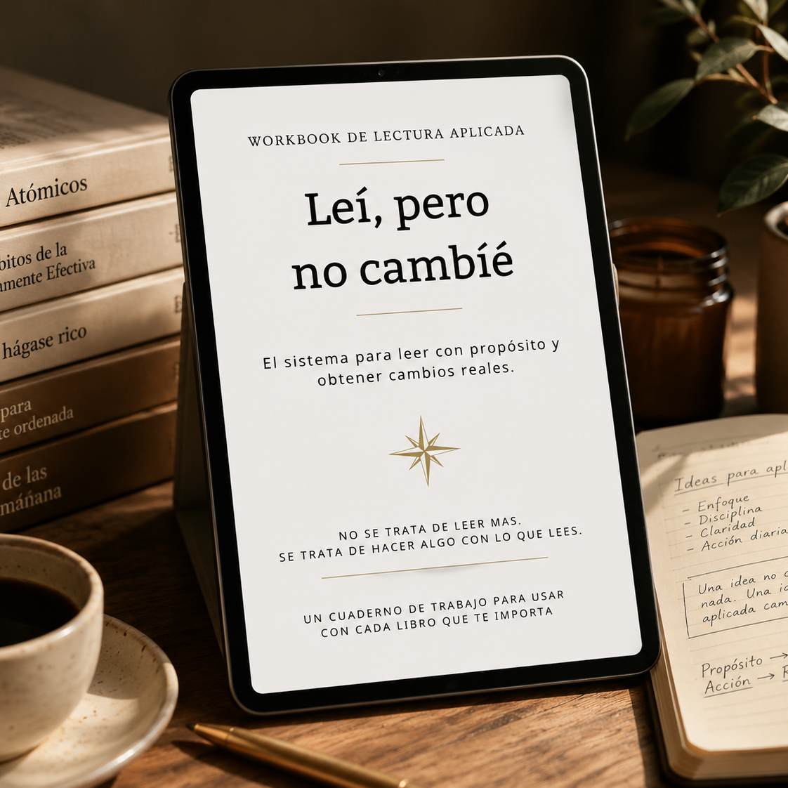 Leí, Pero No Cambié | Workbook de Lectura Aplicada